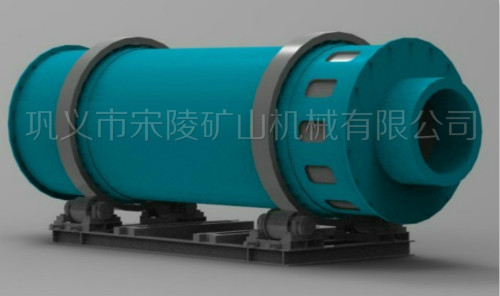 水泥工業(yè)中常用的烘干設(shè)備回轉(zhuǎn)烘干機